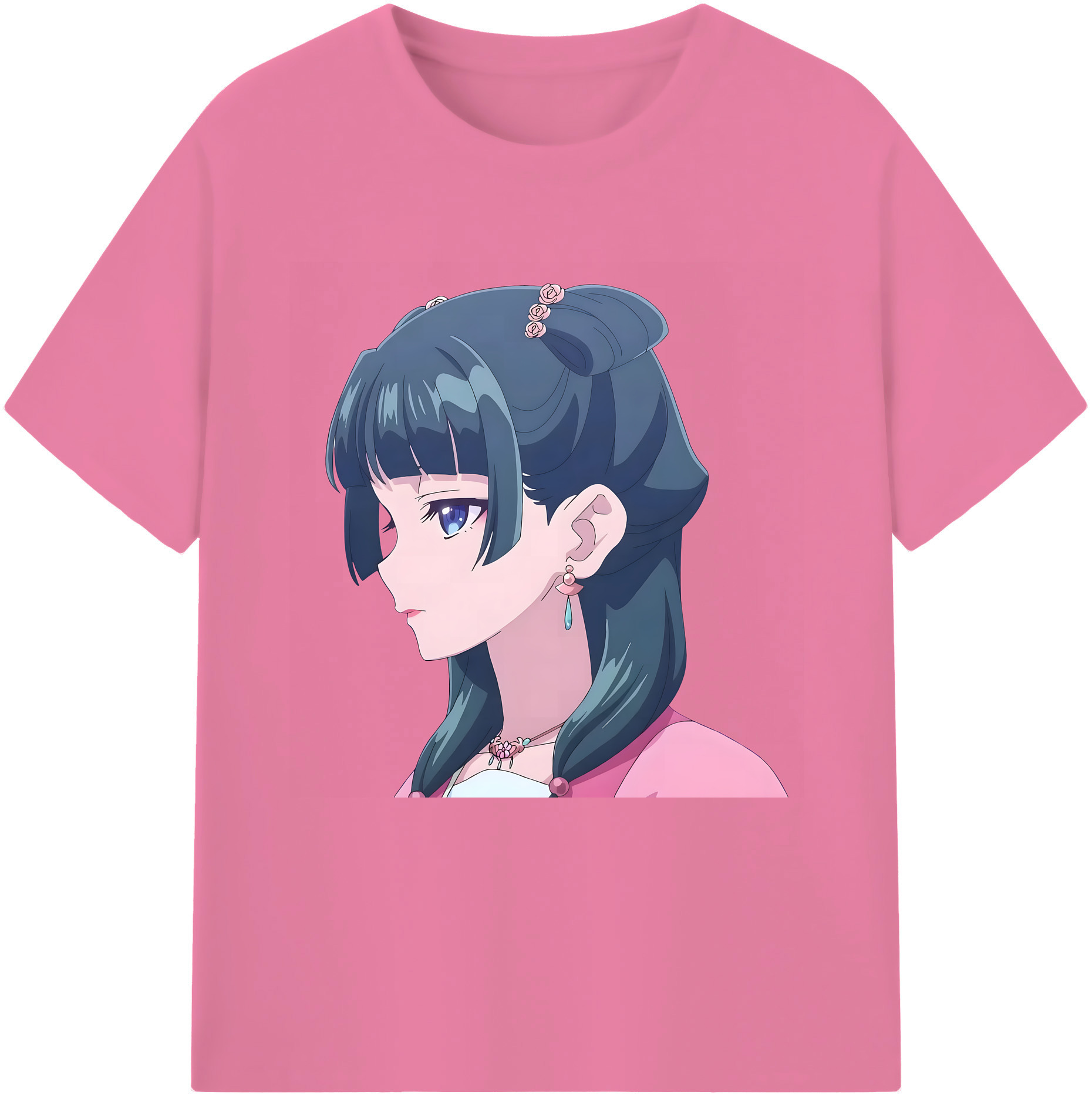 （画像用） 薬屋のひとりごと The Apothecary Diaries 綿100％半袖Tシャツ（フロントプリント）